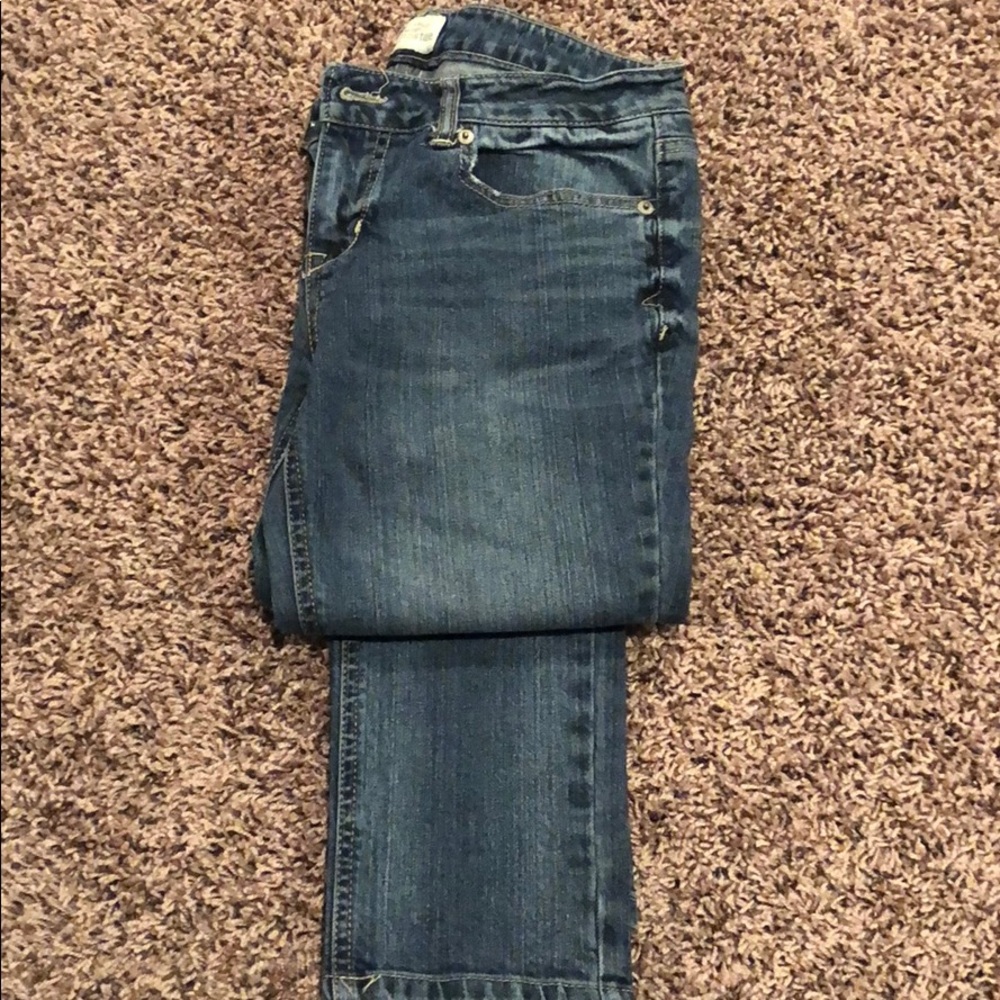 Boot cut jeans